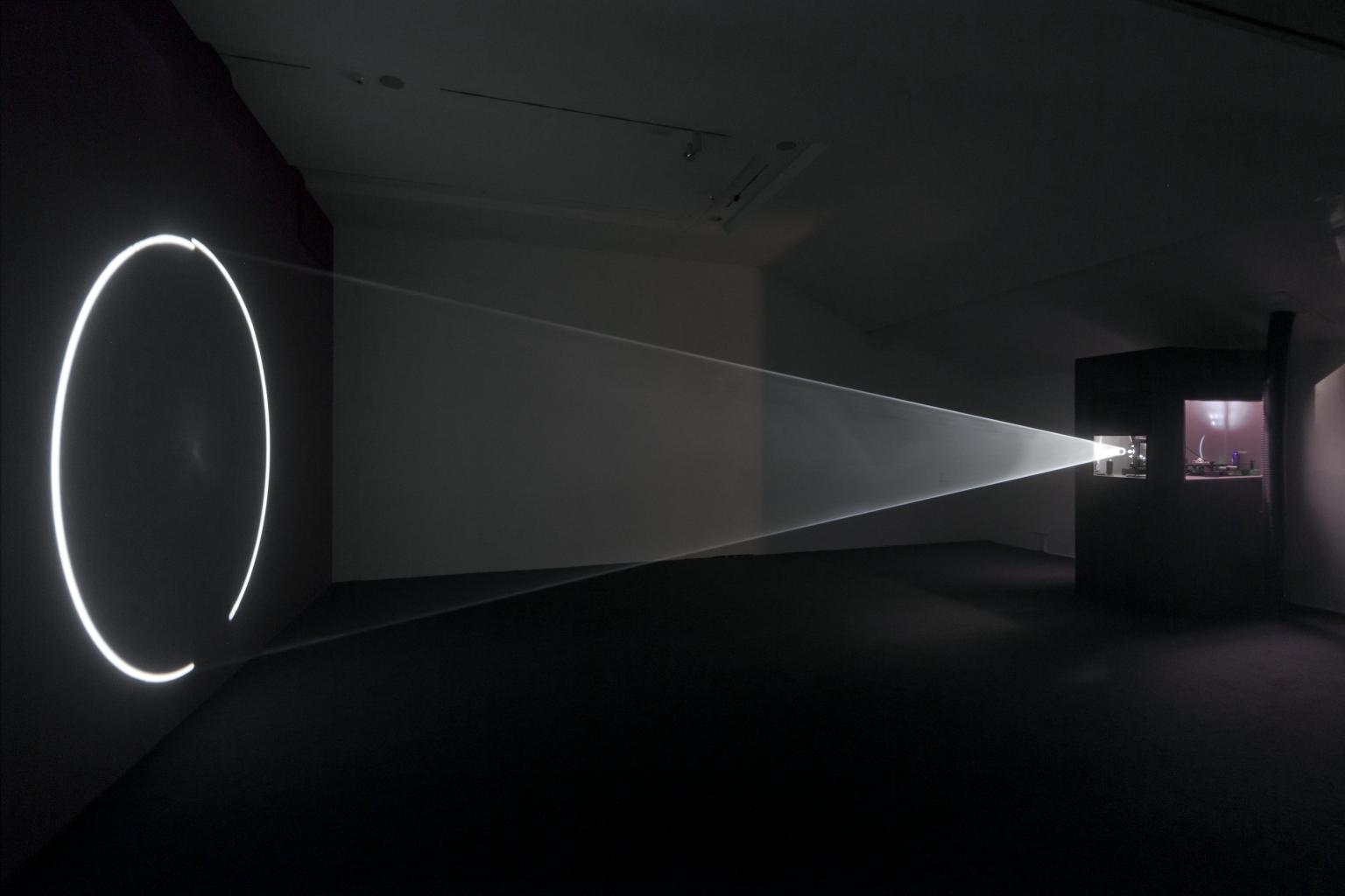 Line Describing a Cone 1973 by Anthony McCall born 1946