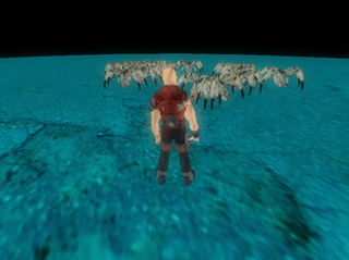 Screenshot showing Bloom shader effect