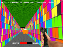 3D Retro Games Massacre First-person Shooter